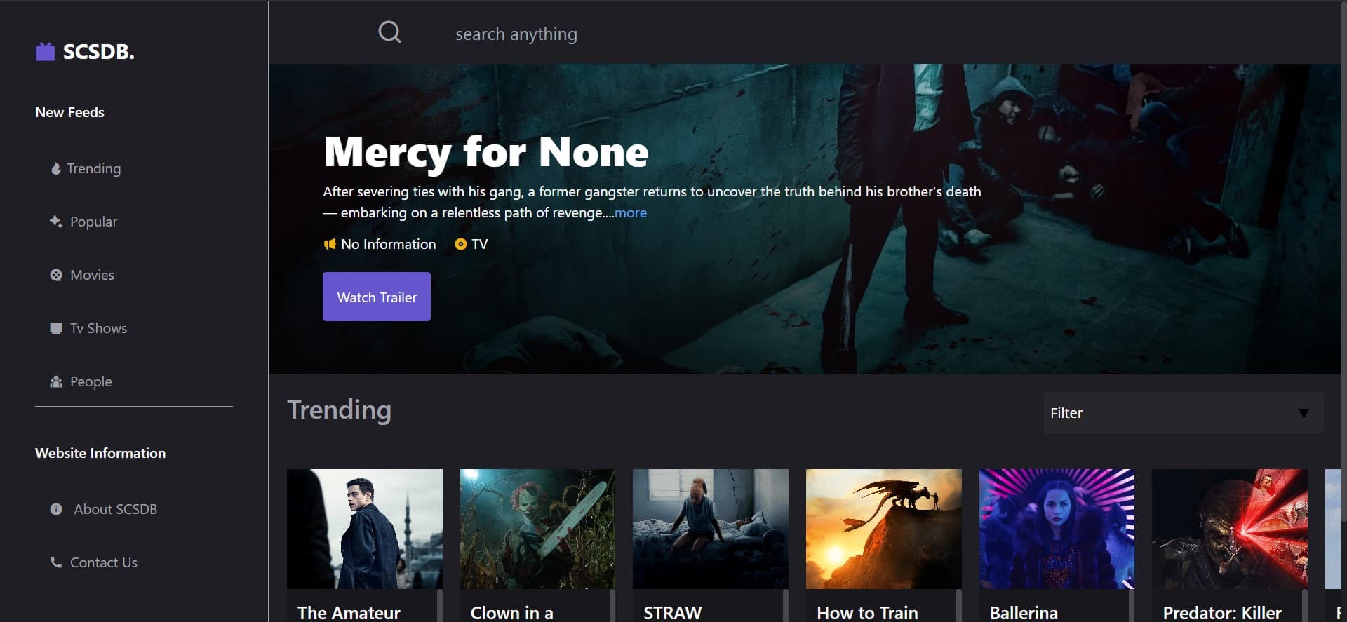 MovieApp screenshot
